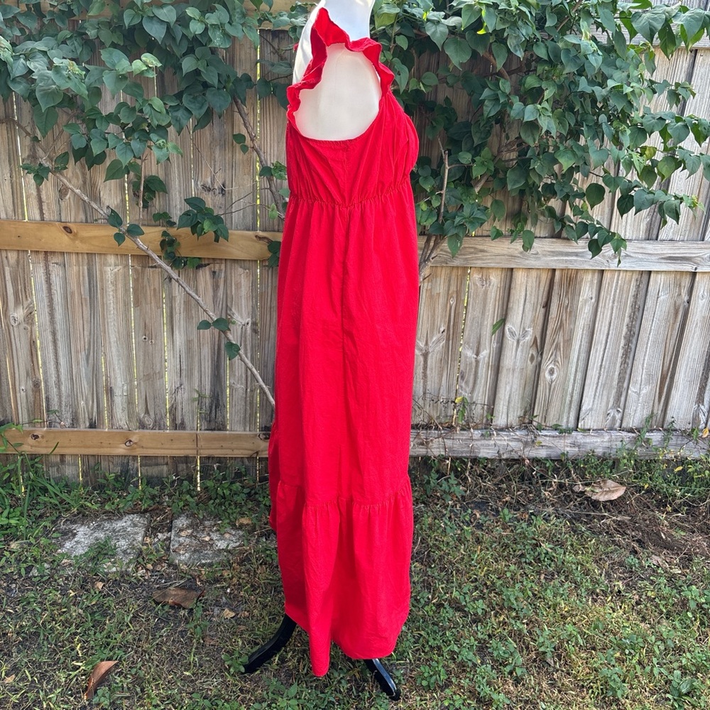 Universal Thread Women's Red Flutter Cap Sleeve M… - image 8